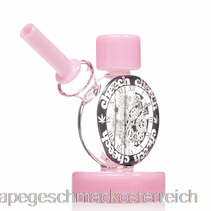 Cheech Clock Bubbler Pink Vape Geschmack